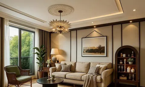 Mê mẩn căn hộ có không gian sống hiện đại pha chút cổ điển
