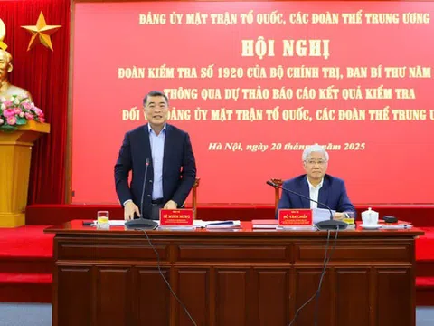 Yêu cầu hoàn thành sắp xếp các tổ chức chính trị - xã hội trước 15/7