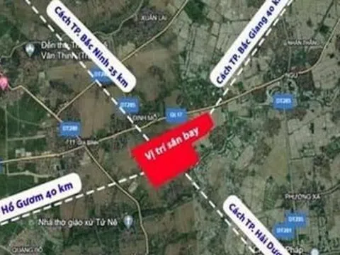 Thống nhất phương án tuyến đường 35,5km kết nối từ sân bay Gia Bình về Hà Nội