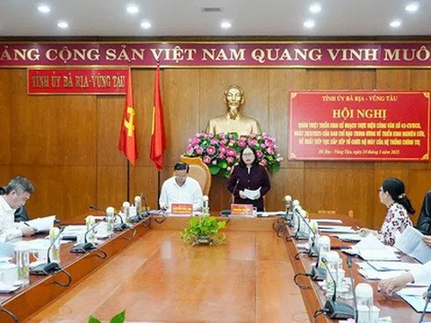Trình phương án sắp xếp cấp xã trước 15/4; không để chảy máu chất xám trong sắp xếp bộ máy