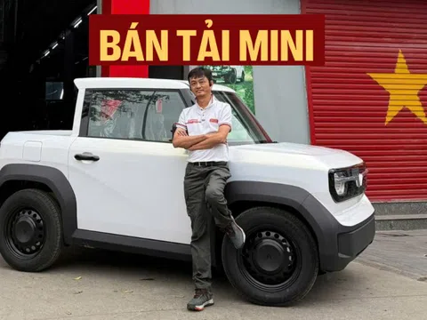 Gặp thợ Việt biến VinFast VF 3 thành bán tải, giải yêu cầu khó từ chủ xe: 'Sẽ tiếp tục nâng cấp để có phiên bản hoàn thiện hơn'