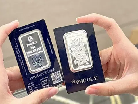 Giá bạc miếng trong nước lập đỉnh mới, tăng gần 90% trong vòng 1 năm qua