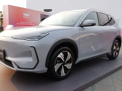 Cận cảnh tân binh xe điện Geely đến Việt Nam: Chạy 430km, đầy 80% pin chỉ 20 phút