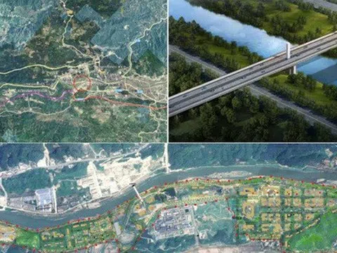 Chỉ vài ngày nữa chính thức xây dựng cầu đường bộ vượt sông Hồng, kết nối tỉnh biên giới của Việt Nam với Trung Quốc
