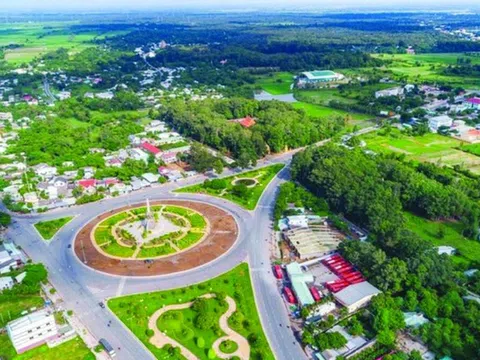 Một thành phố mở rộng vừa chính thức được công nhận đạt tiêu chí đô thị loại II