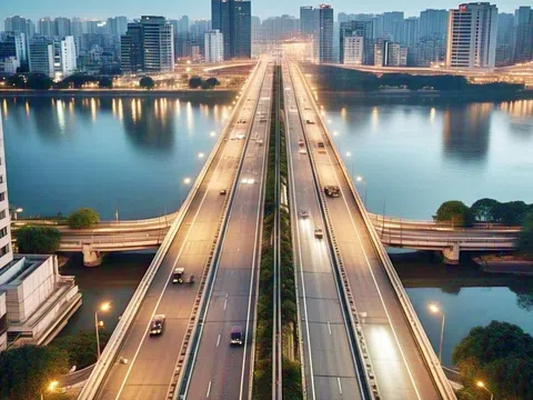 Tuyến cầu cạn cao tốc thứ 3 ở Hà Nội, tổng mức đầu tư hơn 3 tỷ USD có quy mô "khủng" cỡ nào?