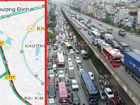 Đường trên cao Hà Nội quá tải gấp 8 lần, trở thành 'Vành đai đỏ' vì tắc triền miên