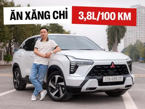 Chủ xe Mitsubishi Xforce Ultimate: ‘Có lúc ăn xăng 3,8L/100km, có điểm chê nhưng được hãng khắc phục free’