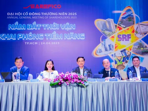 ĐHĐCĐ Searefico (SRF): Quý 1/2025 đạt hơn 1.000 tỷ doanh số ký hợp đồng, có thể trúng thầu thêm 2.000 tỷ