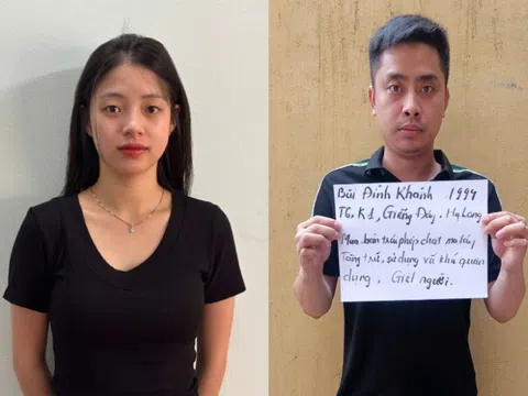 Chân dung Nguyễn Thị Hoài Thương - bạn gái "trùm ma tuý" Bùi Đình Khánh vừa bị bắt giữ cùng nhiều đối tượng khác
