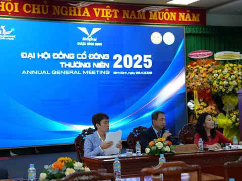 ĐHCĐ Bidiphar (DBD): Lợi nhuận quý 1 tăng trưởng 20%, đứng đầu thị phần thuốc ung thư cả nước