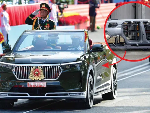 Hơn 3 tháng chế tác và 9 chi tiết đặc biệt trên VinFast VF 9 diễu binh: Có 3 điểm khác biệt không dễ thấy