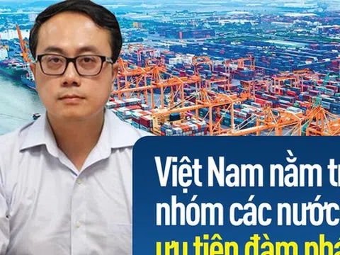 Tham tán Thương mại: Việt Nam đang nằm trong nhóm nước được Mỹ ưu tiên đàm phán