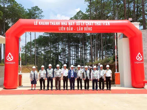 Sài Gòn Xanh khánh thành dự án xử lý rác thải rắn gần 300 tỷ tại Lâm Đồng