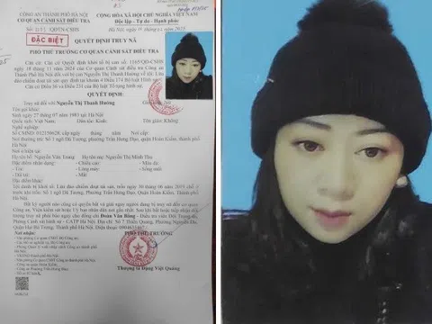 Truy nã đặc biệt Nguyễn Thị Thanh Hường