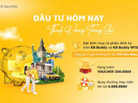 KBSV: Tích lũy định kỳ - Lối đi dài hạn cho nhà đầu tư thông thái