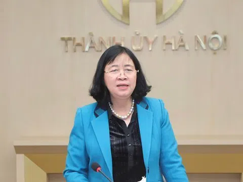 Bà Bùi Thị Minh Hoài làm Trưởng Tiểu ban Nhân sự Đại hội Đảng bộ thành phố Hà Nội