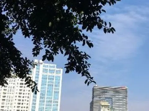 Hiếm hoi có ngày chất lượng không khí tốt trên toàn thành phố Hà Nội