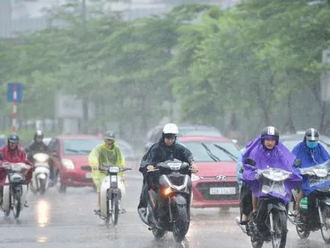 Miền Bắc sắp đón mưa dông