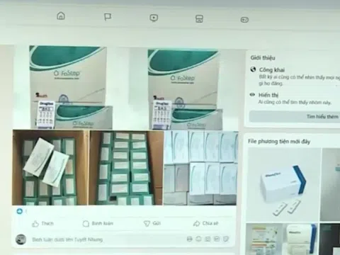 Kit test, thuốc trị COVID-19 rao bán tràn lan: Mua dễ, hại khó lường