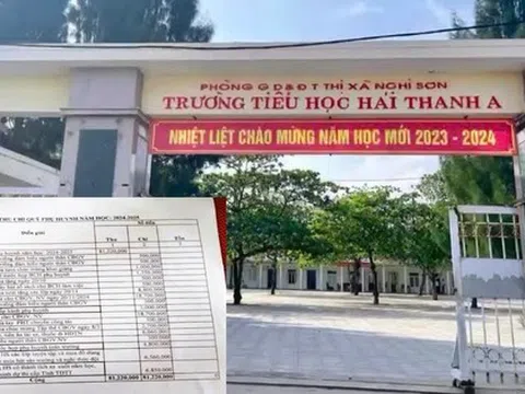 Vụ chi quỹ phụ huynh gần 200 triệu đồng: Phòng GD-ĐT báo cáo gì?