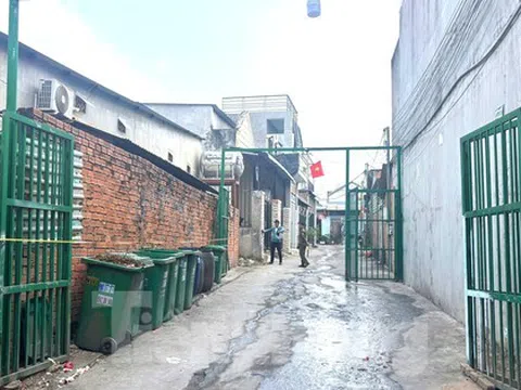 Công an vào cuộc vụ gần 50 căn nhà liền kề xây trên đất nông nghiệp ở Bình Dương
