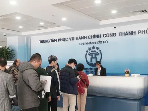 Hà Nội: Tiếp nhận 100% hồ sơ liên quan đến đất đai qua hình thức trực tuyến