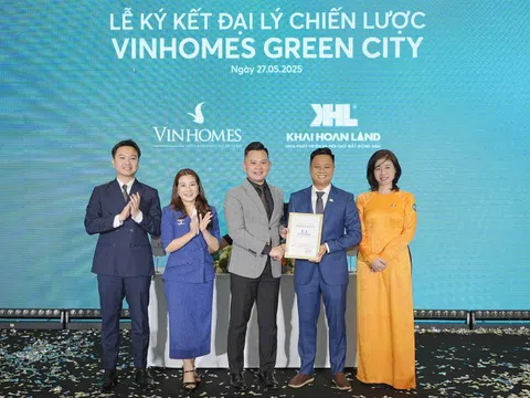 Khải Hoàn Land tăng cường quan hệ hợp tác chiến lược cùng CĐT Vinhomes