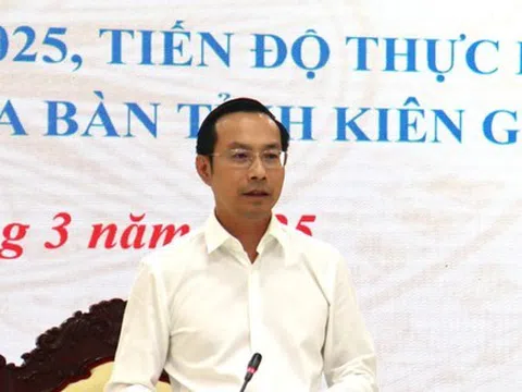 Chủ tịch tỉnh Kiên Giang nhận thêm nhiệm vụ