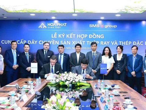 Hòa Phát bắt tay SMS Group, sẽ trở thành doanh nghiệp duy nhất ở Đông Nam Á sản xuất được thép ray cho đường sắt cao tốc