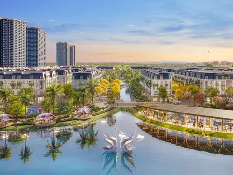 Shophouse Swan Lake tại Hoang Huy New City phá vỡ giới hạn bất động sản dòng tiền