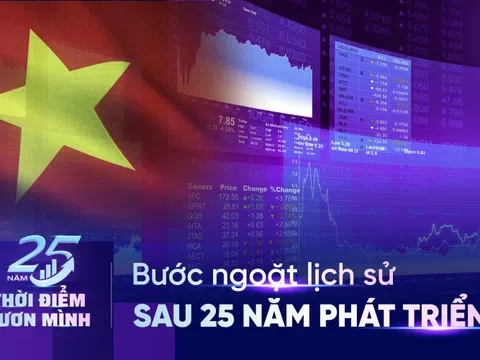 Bước ngoặt lịch sử của TTCK Việt Nam sau 25 năm phát triển