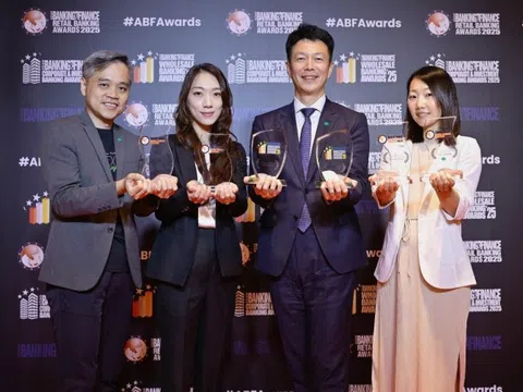 Ứng dụng CUB Vietnam nhận hai giải thưởng tại ABF Retail Banking Award