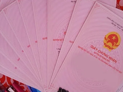 TPHCM thông tin việc cấp phôi làm sổ hồng
