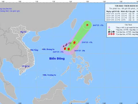 Bão số 4 đang mạnh lên, có khả năng ảnh hưởng đến nước ta không?