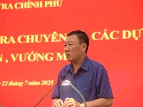 Thanh tra Chính phủ sẽ thanh tra một số dự án quy mô 1.500 tỷ đồng trở lên tại địa phương