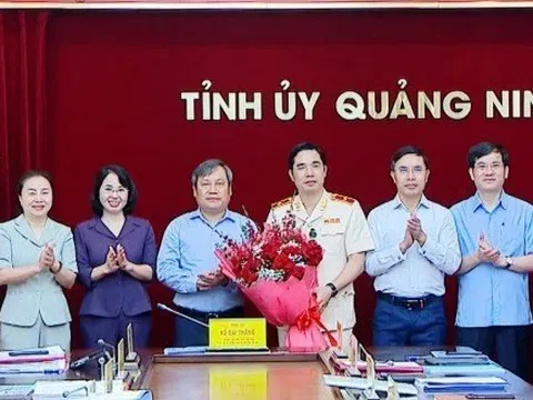 Giám đốc Công an tỉnh Quảng Ninh được thăng cấp bậc hàm Thiếu tướng