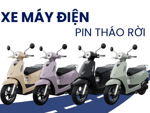 VinFast trình làng xe máy điện mới: 2 pin tháo rời, giá từ 18 triệu đồng, đi Hà Nội - Thanh Hóa chỉ trong 1 lần sạc